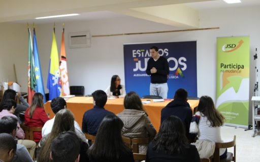 Alexandre Poço apresenta candidatura à JSD Distrital de Lisboa em Sintra
